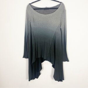 FAB'RIK Ombre Shark Bite  Hem Asymmetrical
Top Laganlook Witchy